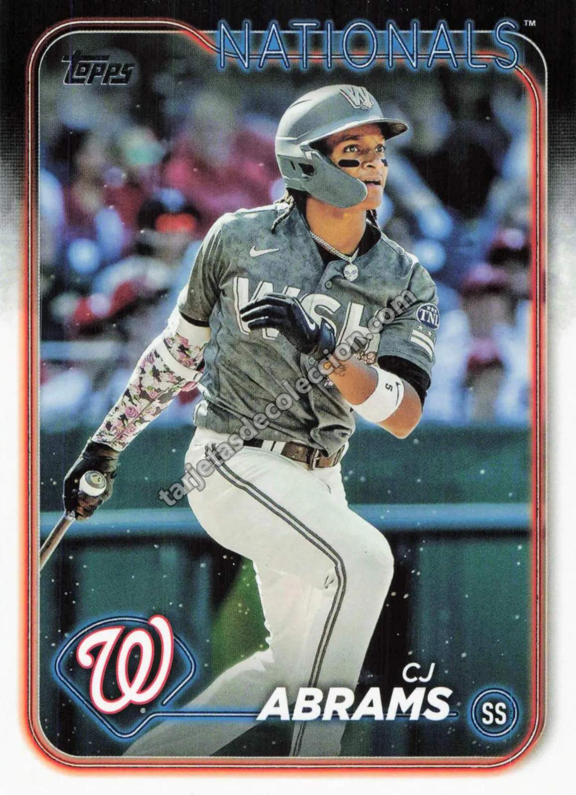 2024 Topps Series One CJ Abrams #37 (Washington Nationals)
