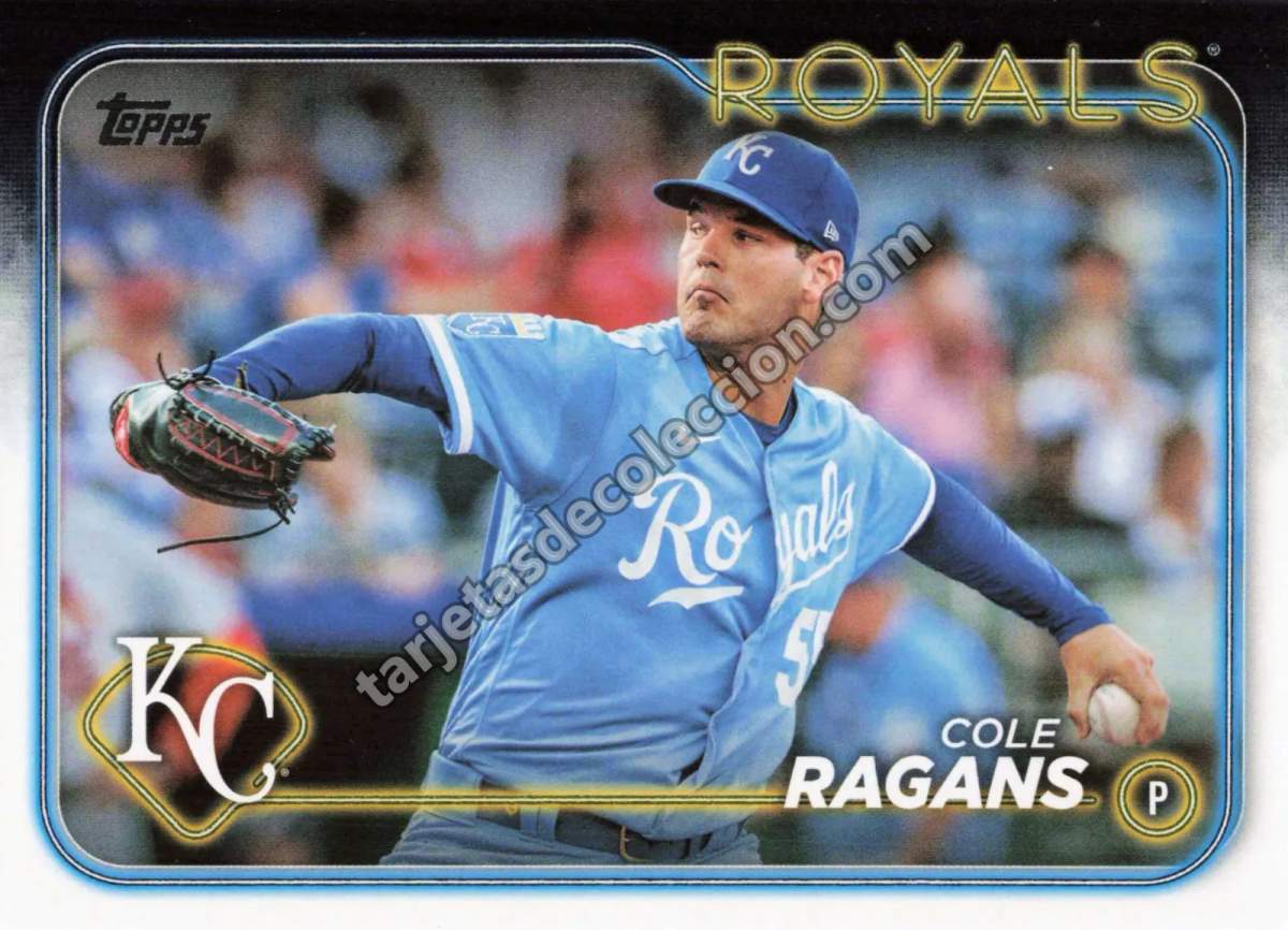 2024 Topps Series One Cole Ragans #95 (Kansas City Royals)