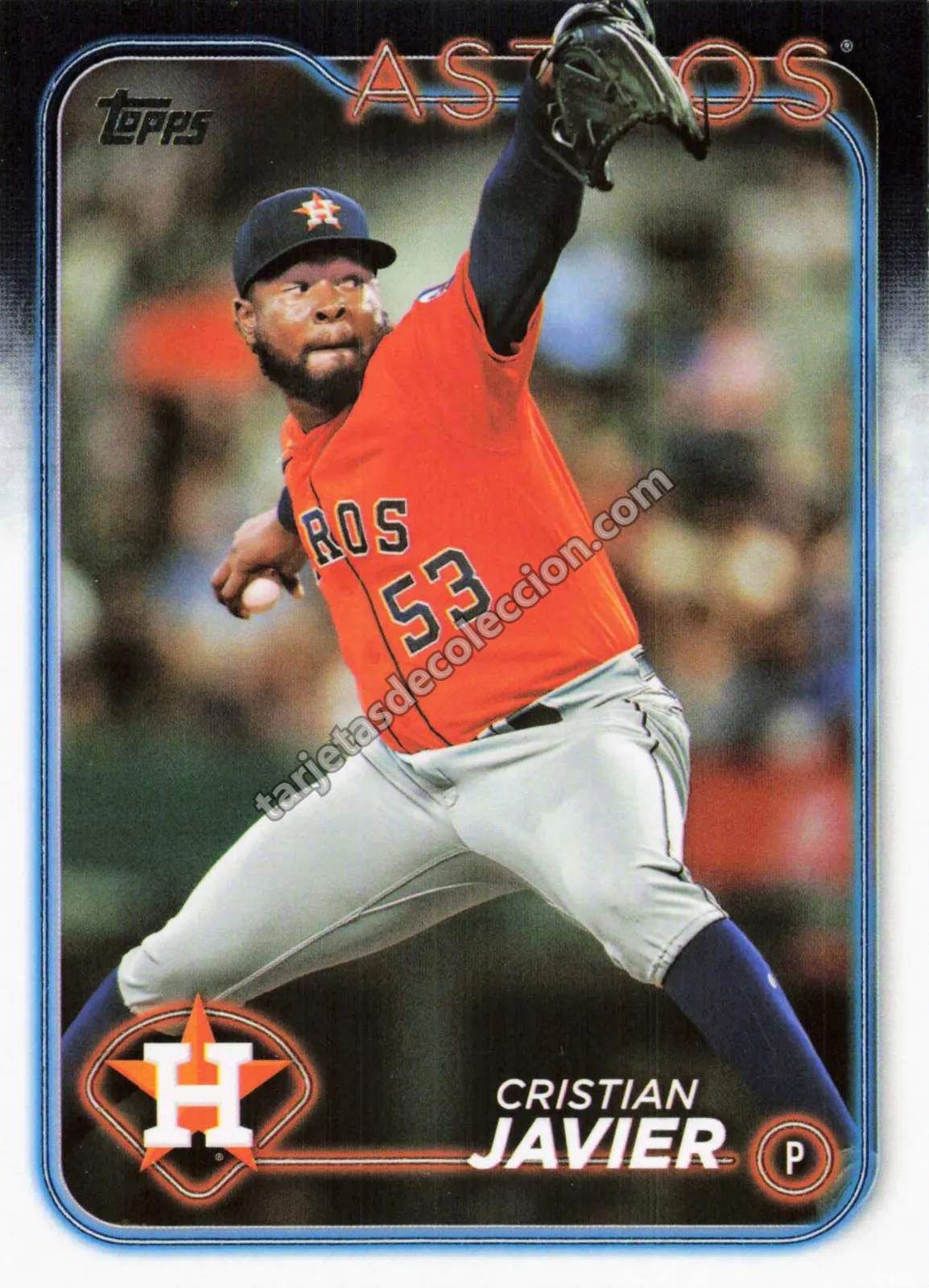2024 Topps Series One Cristian Javier #269 (Houston Astros)
