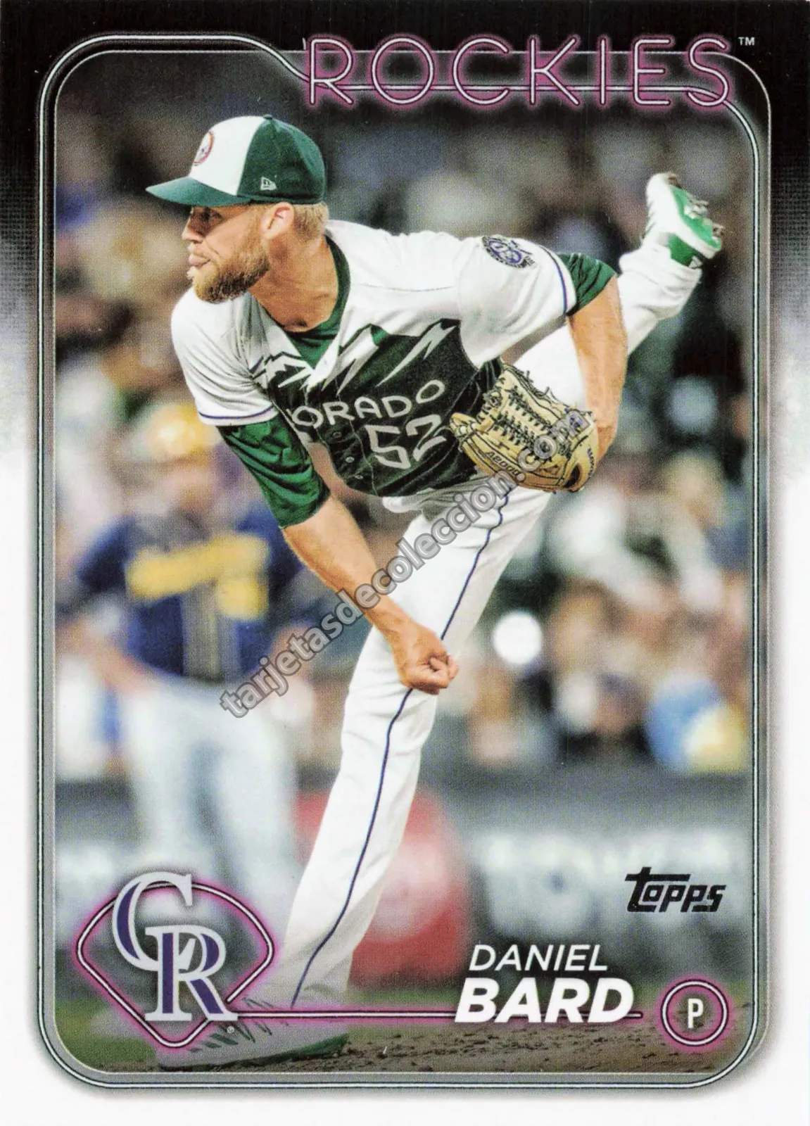 2024 Topps Series One Daniel Bard #320 (Colorado Rockies)
