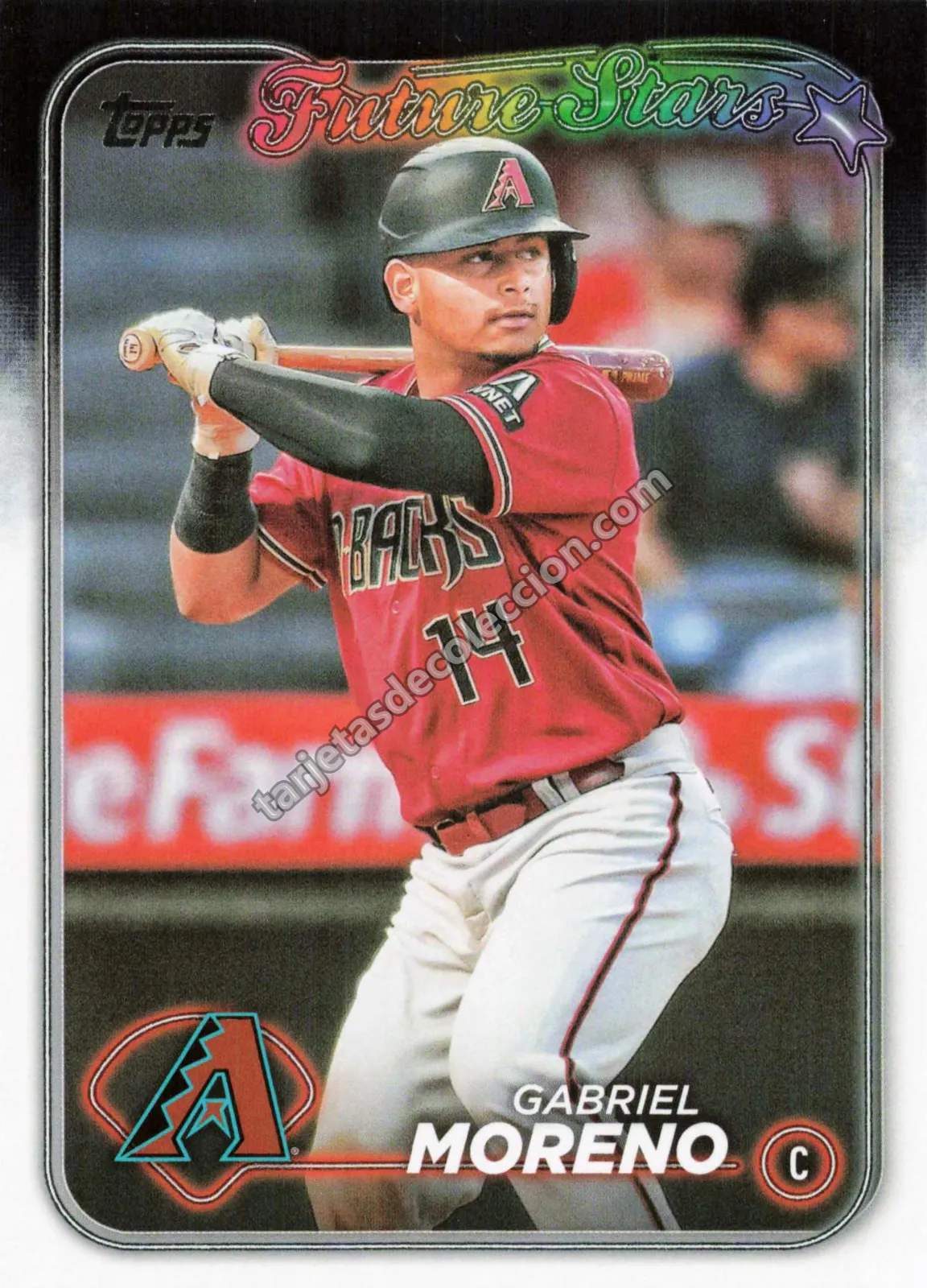2024 Topps Series One Gabriel Moreno #268 (Arizona Diamondbacks)