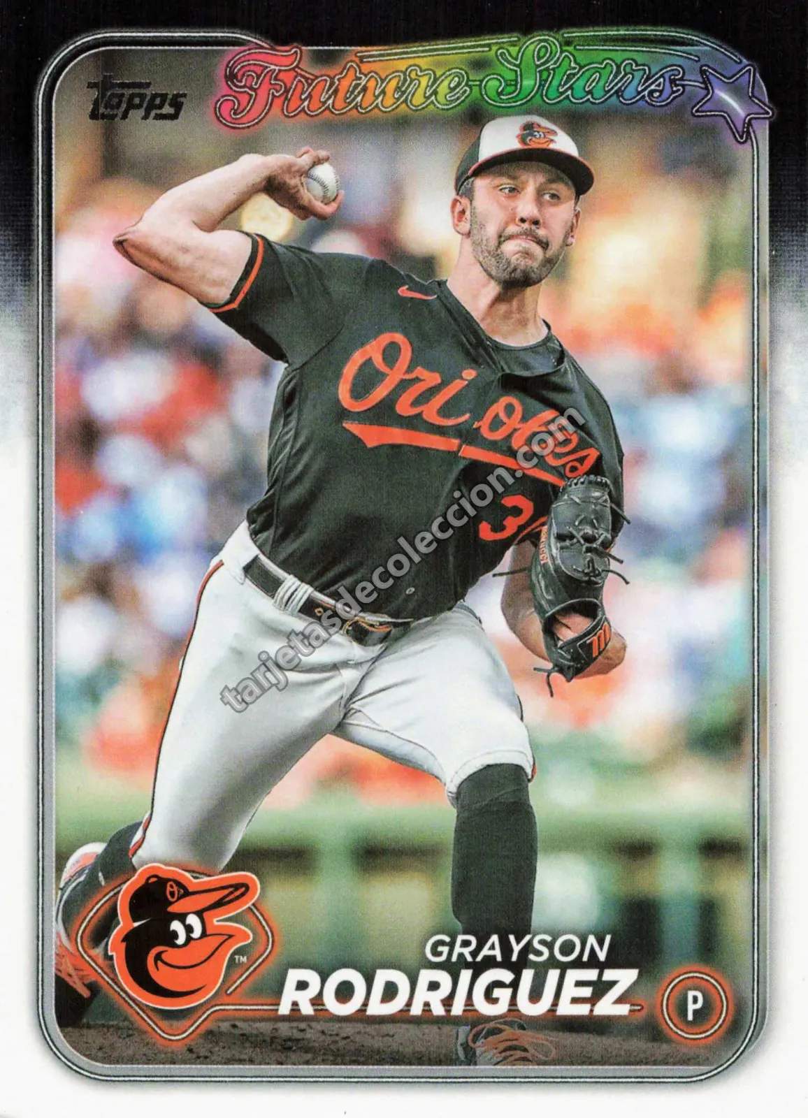 2024 Topps Series One Grayson Rodriguez #111 (Baltimore Orioles)
