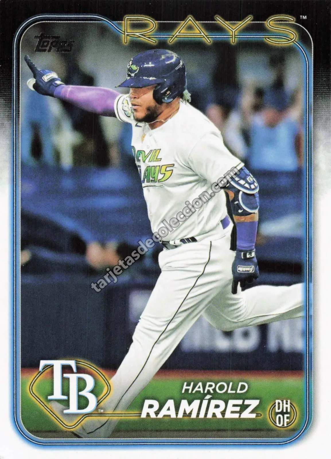 2024 Topps Series One Harold Ramírez #256 (Tampa Bay Rays)