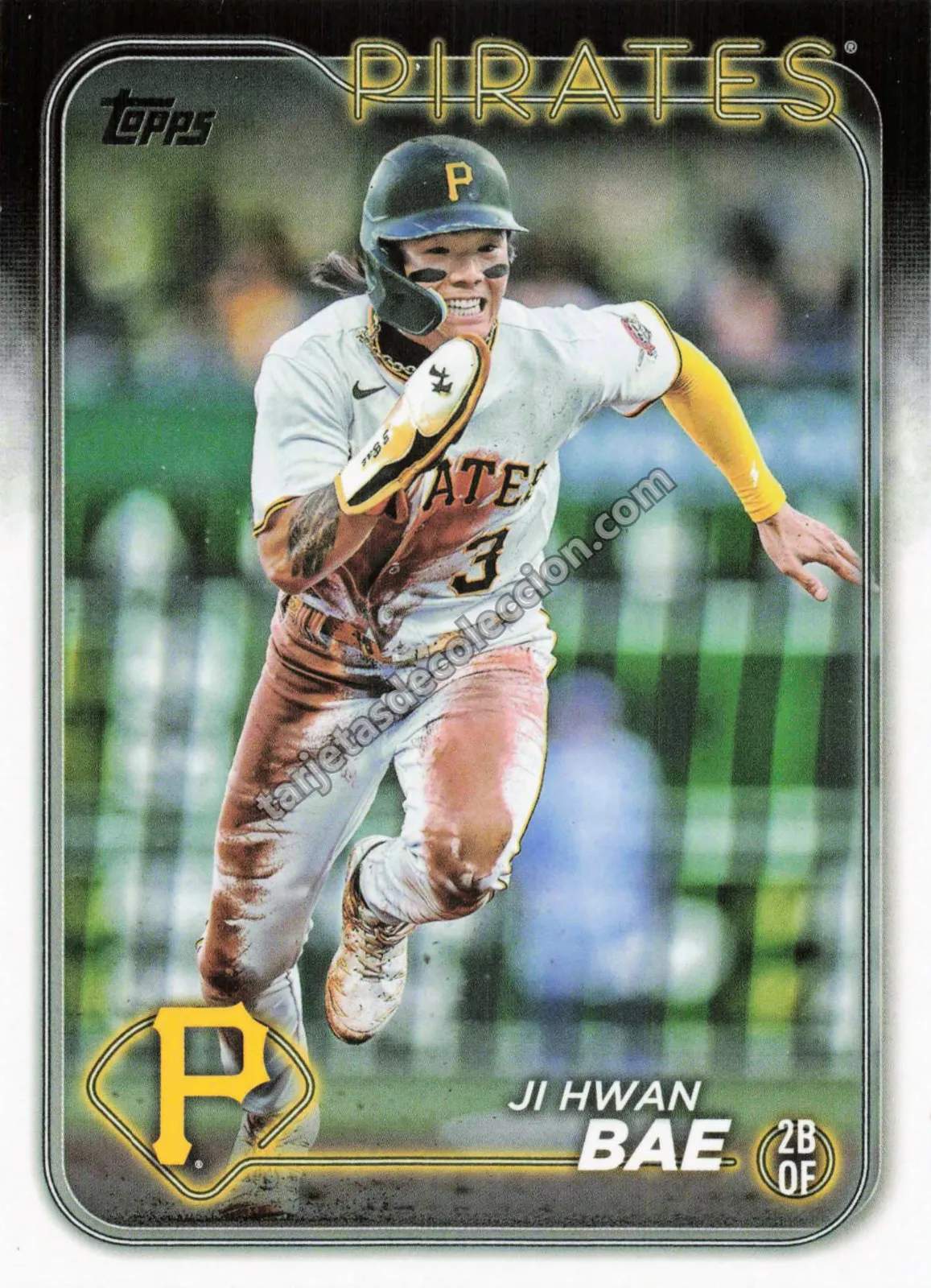 2024 Topps Series One Ji Hwan Bae #160 (Pittsburgh Pirates)