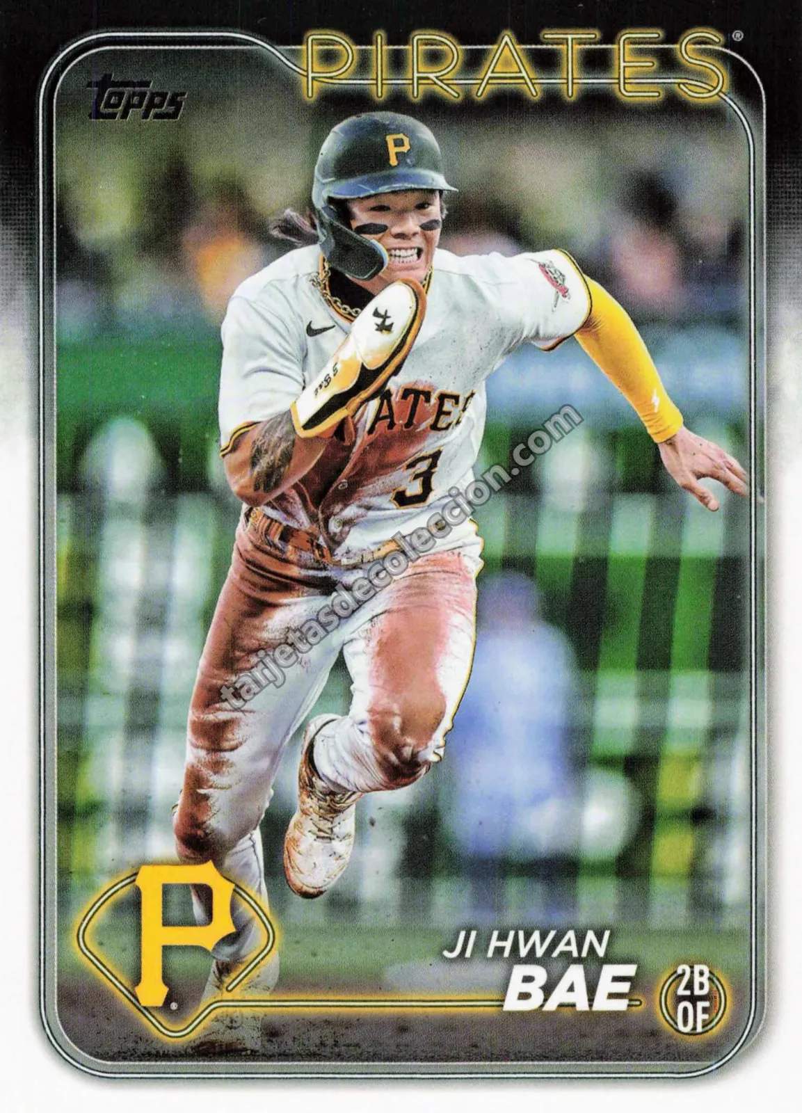 2024 Topps Series One Ji Hwan Bae #160 (Pittsburgh Pirates)