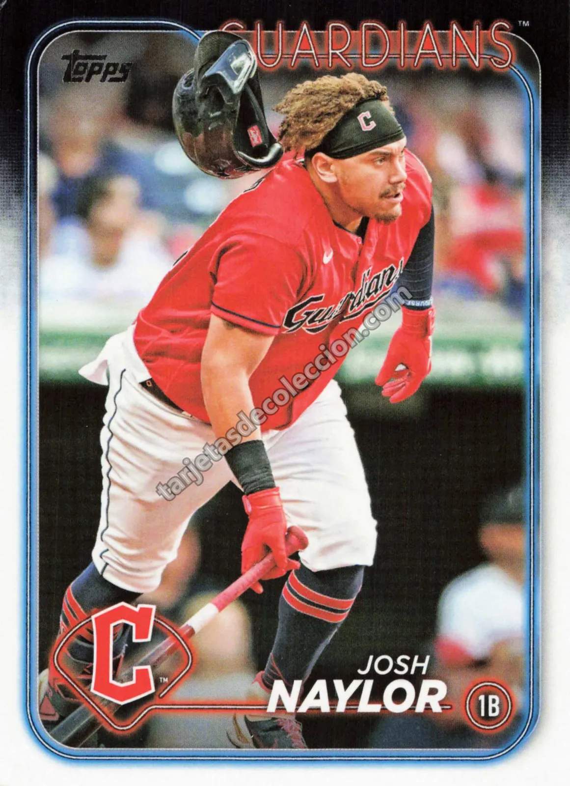 2024 Topps Series One Josh Naylor #10 (Cleveland Guardians)