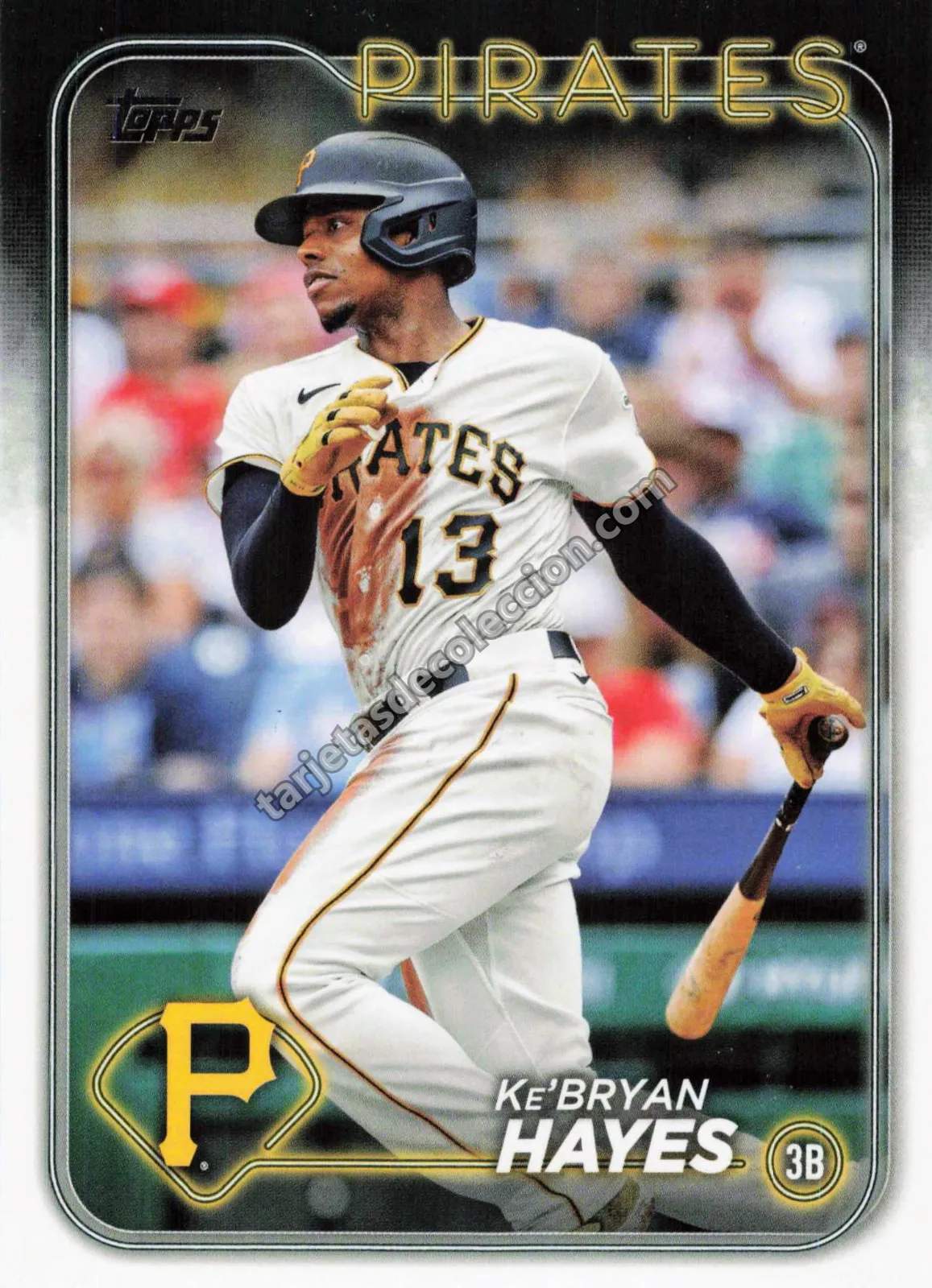 2024 Topps Series One Ke'Bryan Hayes #218 (Pittsburgh Pirates)