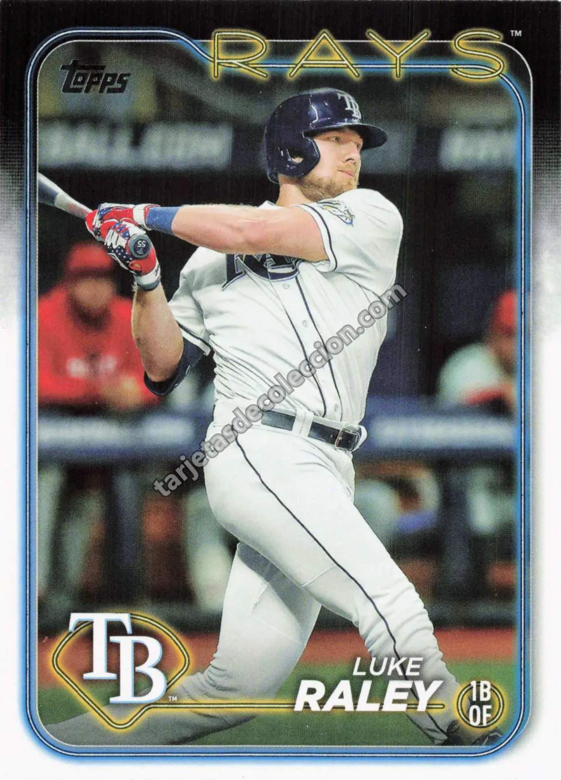 2024 Topps Series One Luke Raley #181 (Tampa Bay Rays)