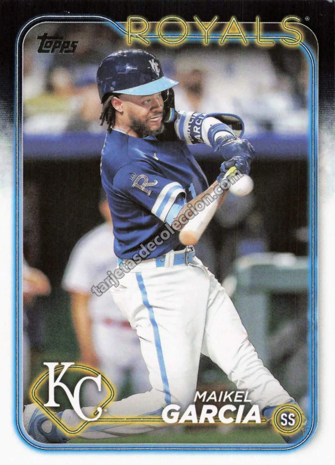 2024 Topps Series One Maikel Garcia #342 (Kansas City Royals)