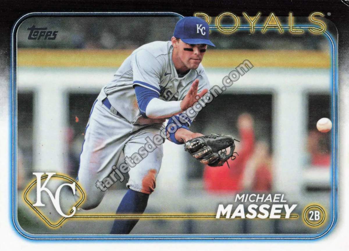 2024 Topps Series One Michael Massey #14 (Kansas City Royals)