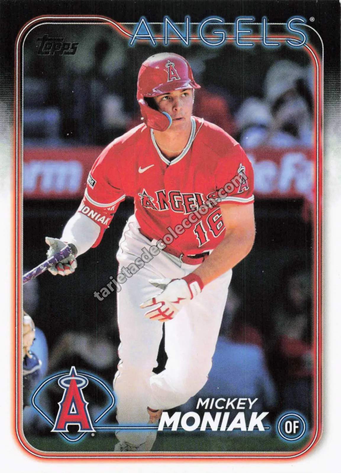 2024 Topps Series One Mickey Moniak #74 (Los Angeles Angels)
