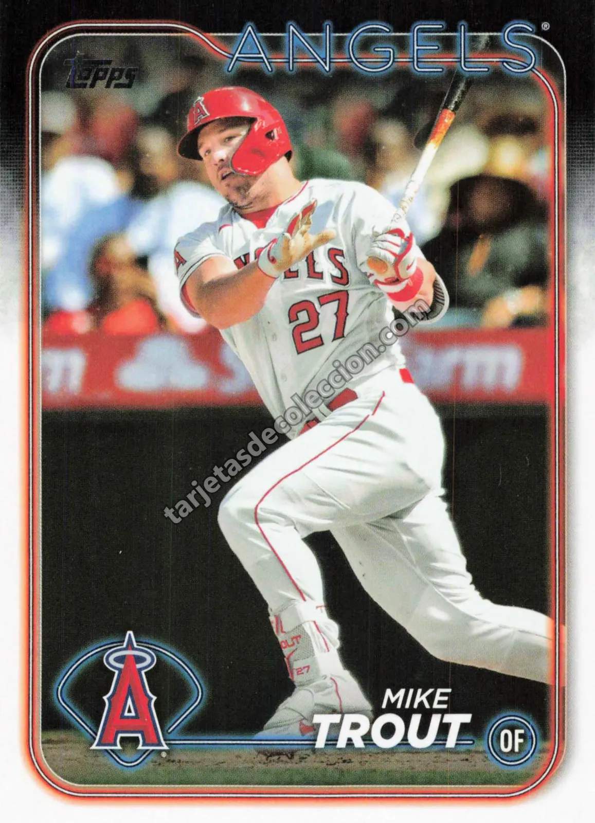 2024 Topps Series One Mike Trout #27 (Los Angeles Angels)