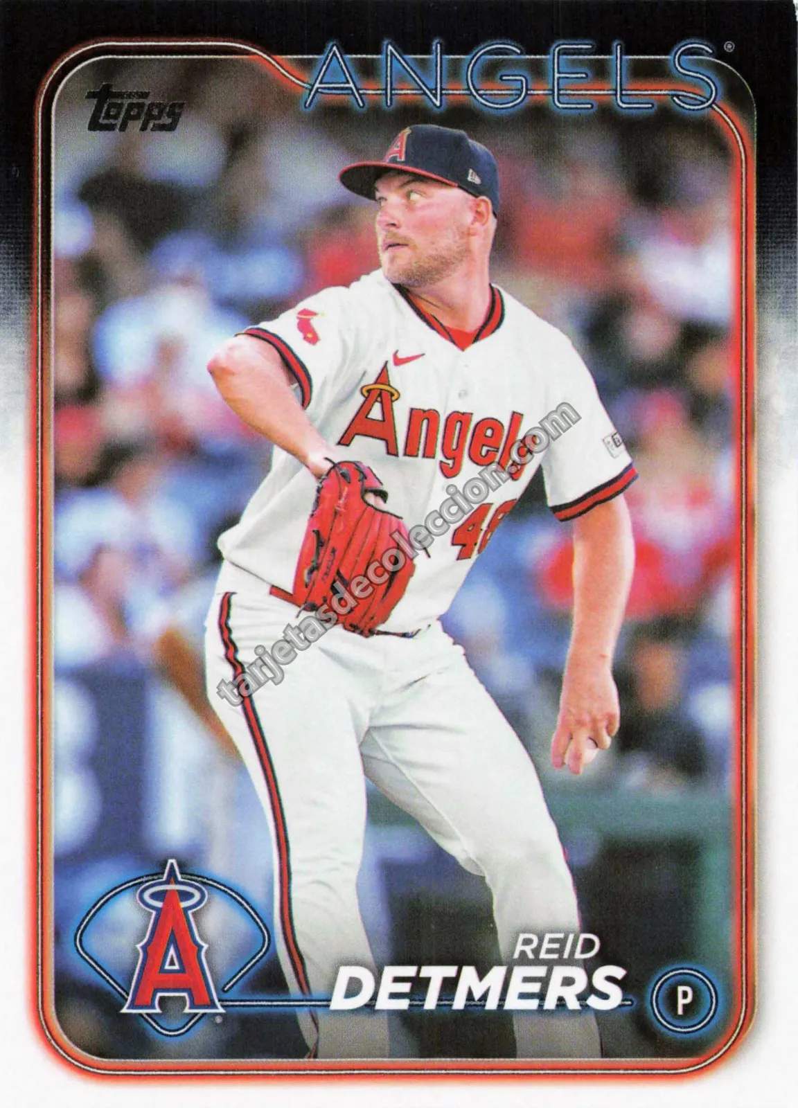 2024 Topps Series One Reid Detmers #137 (Los Angeles Angels)