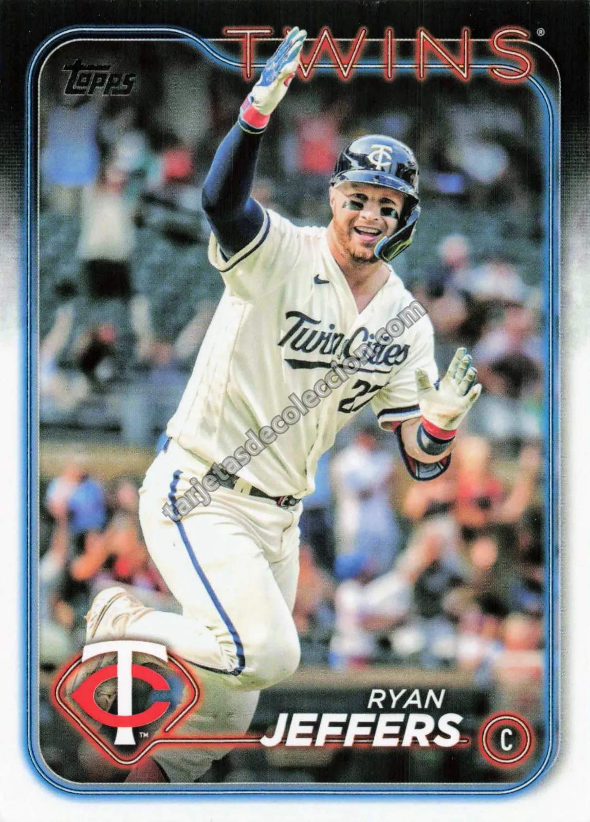 2024 Topps Series One Ryan Jeffers #344 (Minnesota Twins)