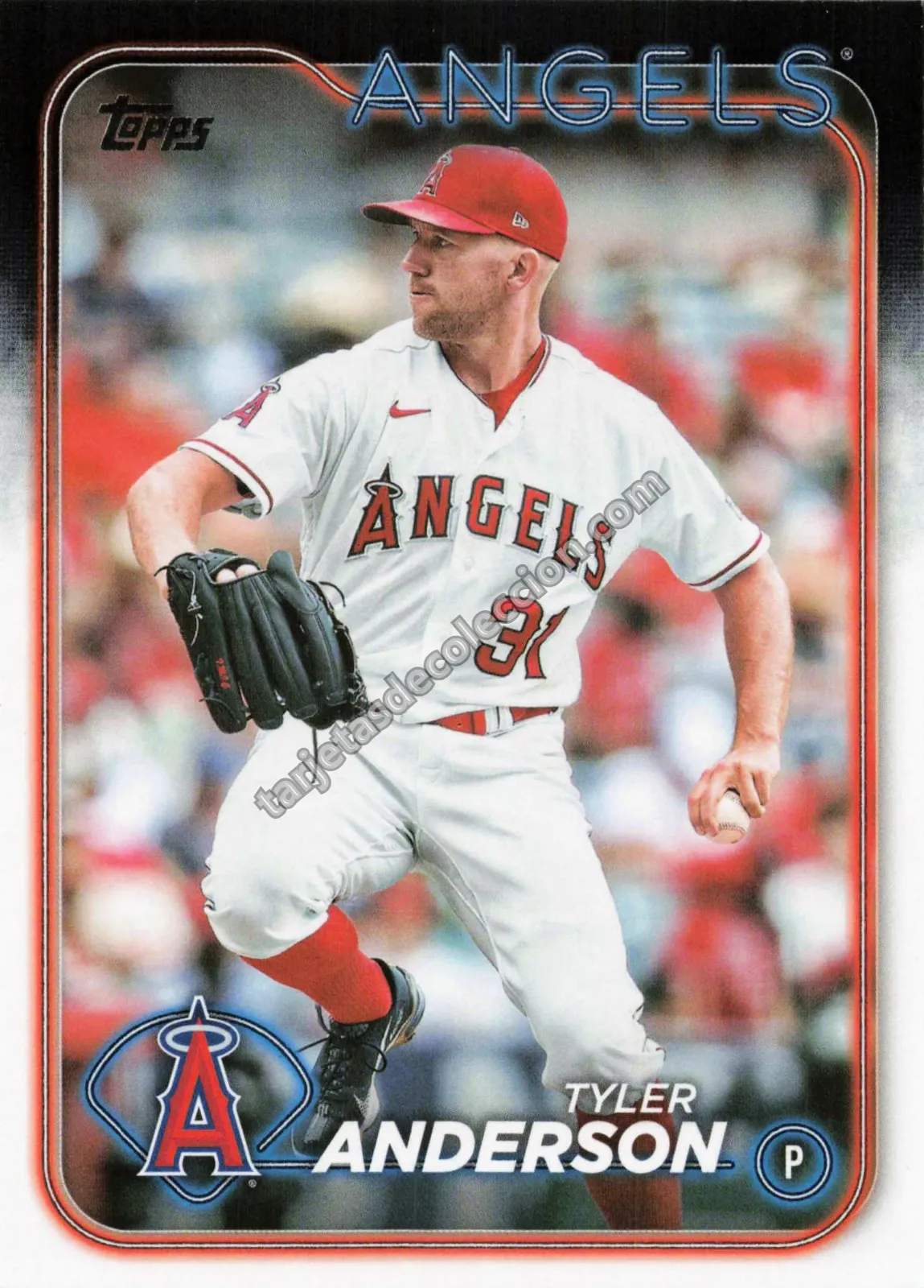 2024 Topps Series One Tyler Anderson #248 (Los Angeles Angels)