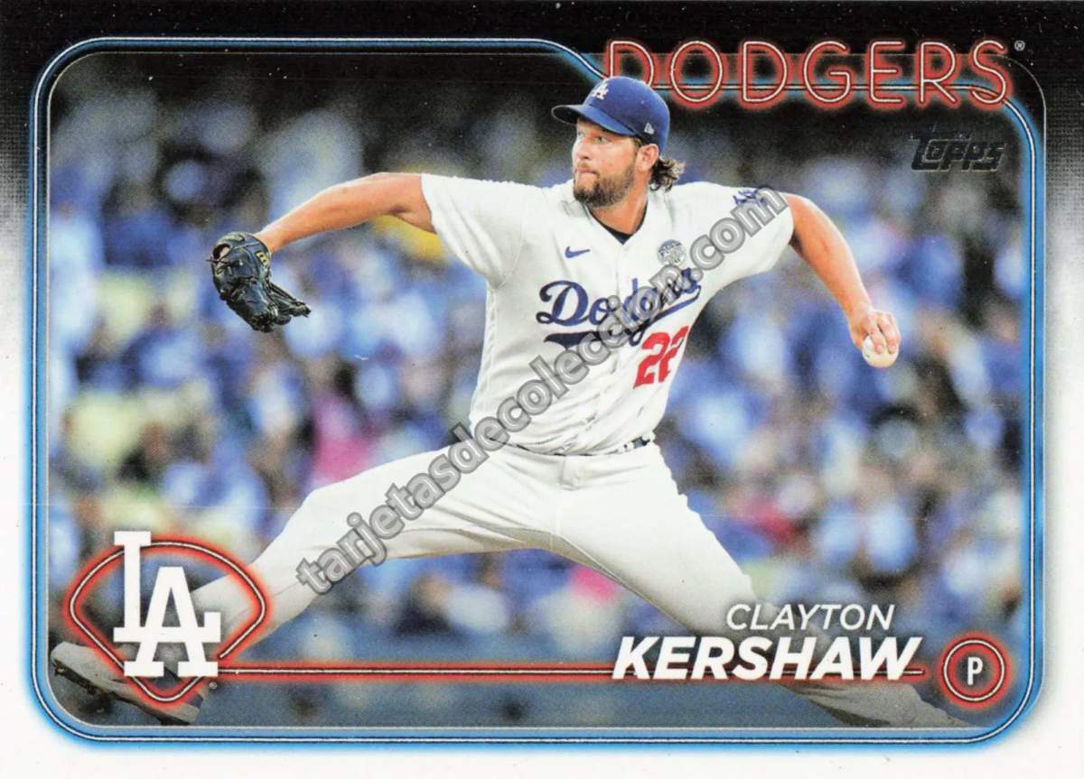2024 Topps Series Two Clayton Kershaw #351 (Los Angeles Dodgers)