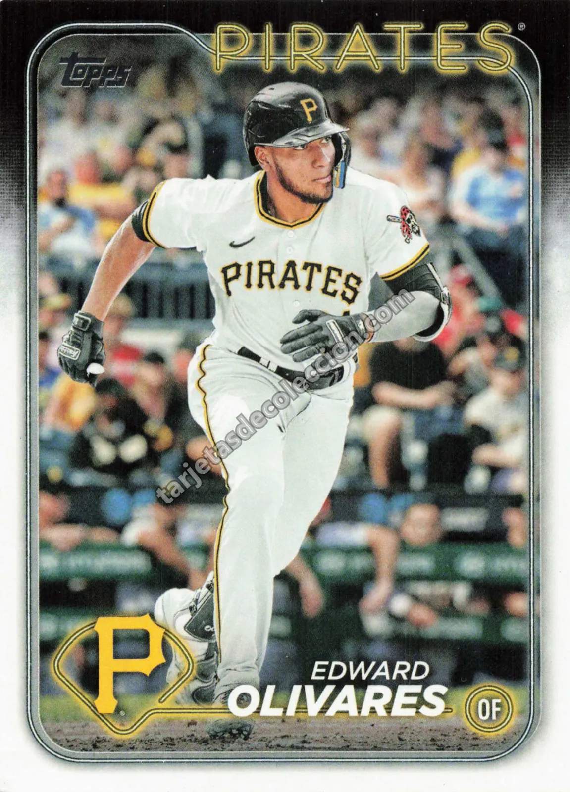 2024 Topps Series Two Edward Olivares #527 (Pittsburgh Pirates)