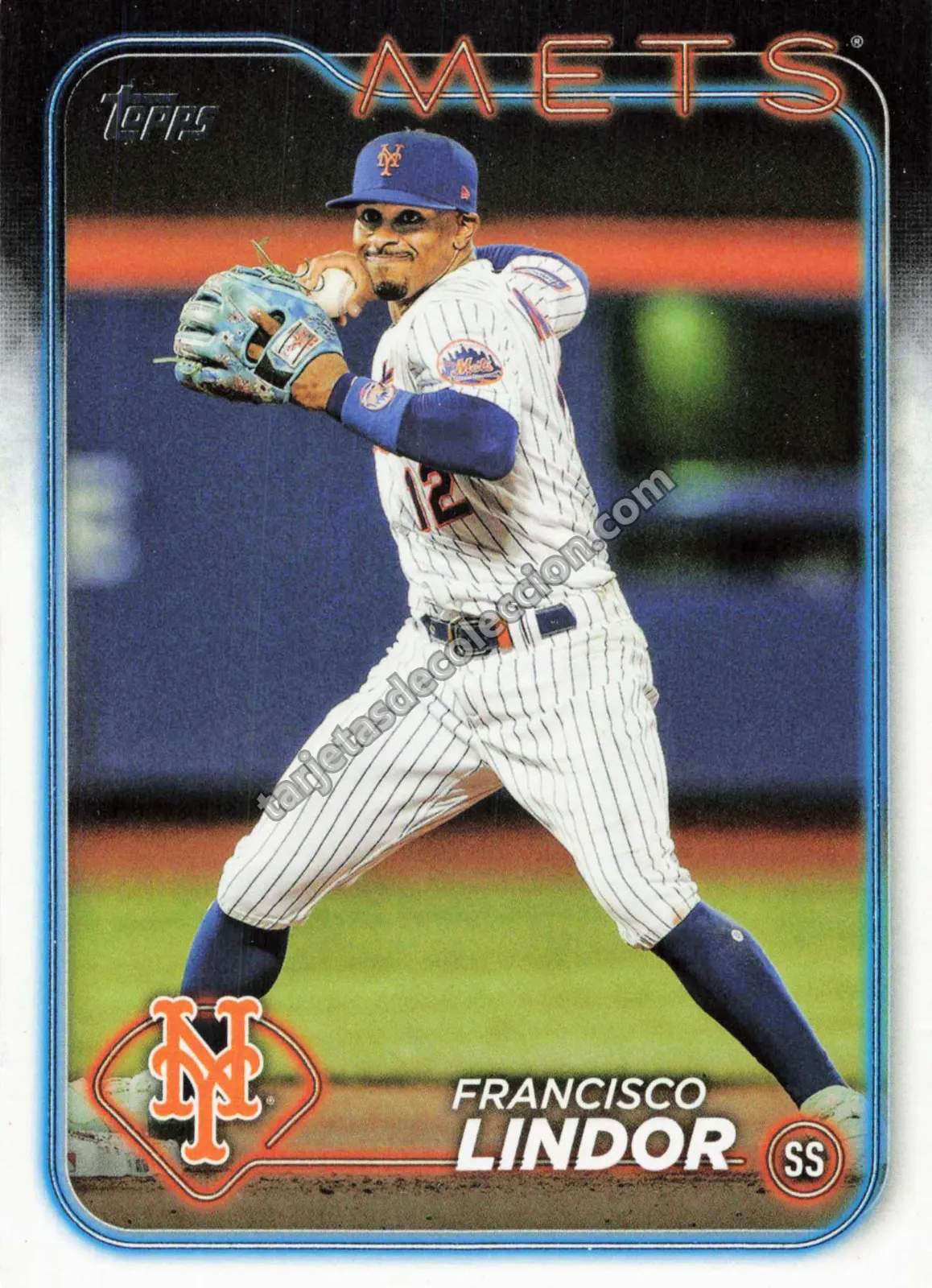 2024 Topps Series Two Francisco Lindor #650 (New York Mets)