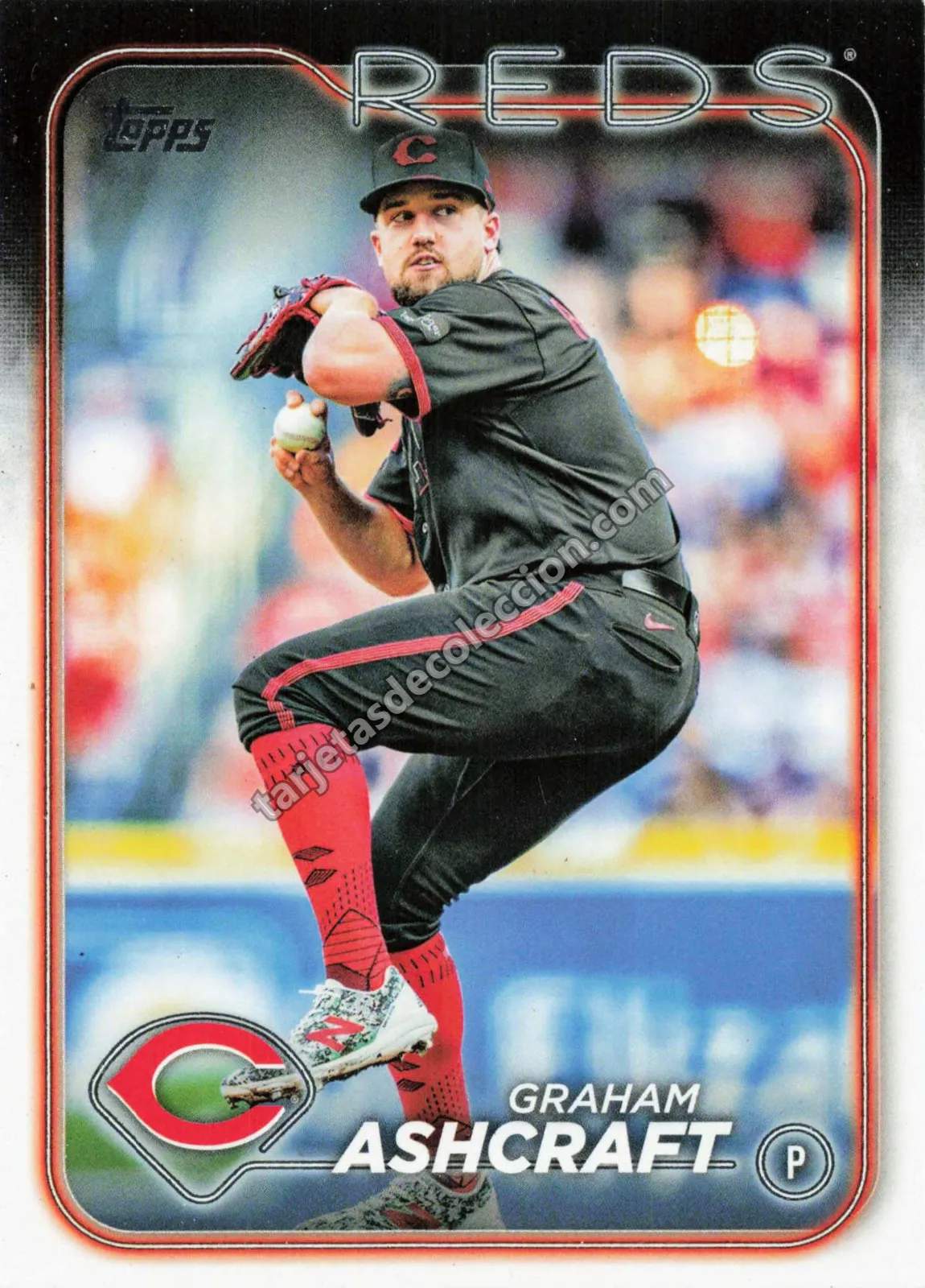 2024 Topps Series Two Graham Ashcraft #652 (Cincinnati Reds)