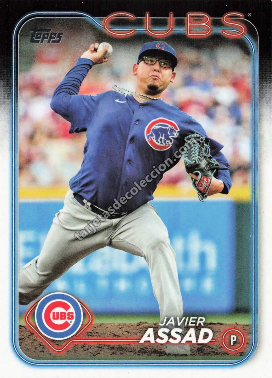 2024 Topps Series Two Javier Assad #354 (Chicago Cubs)
