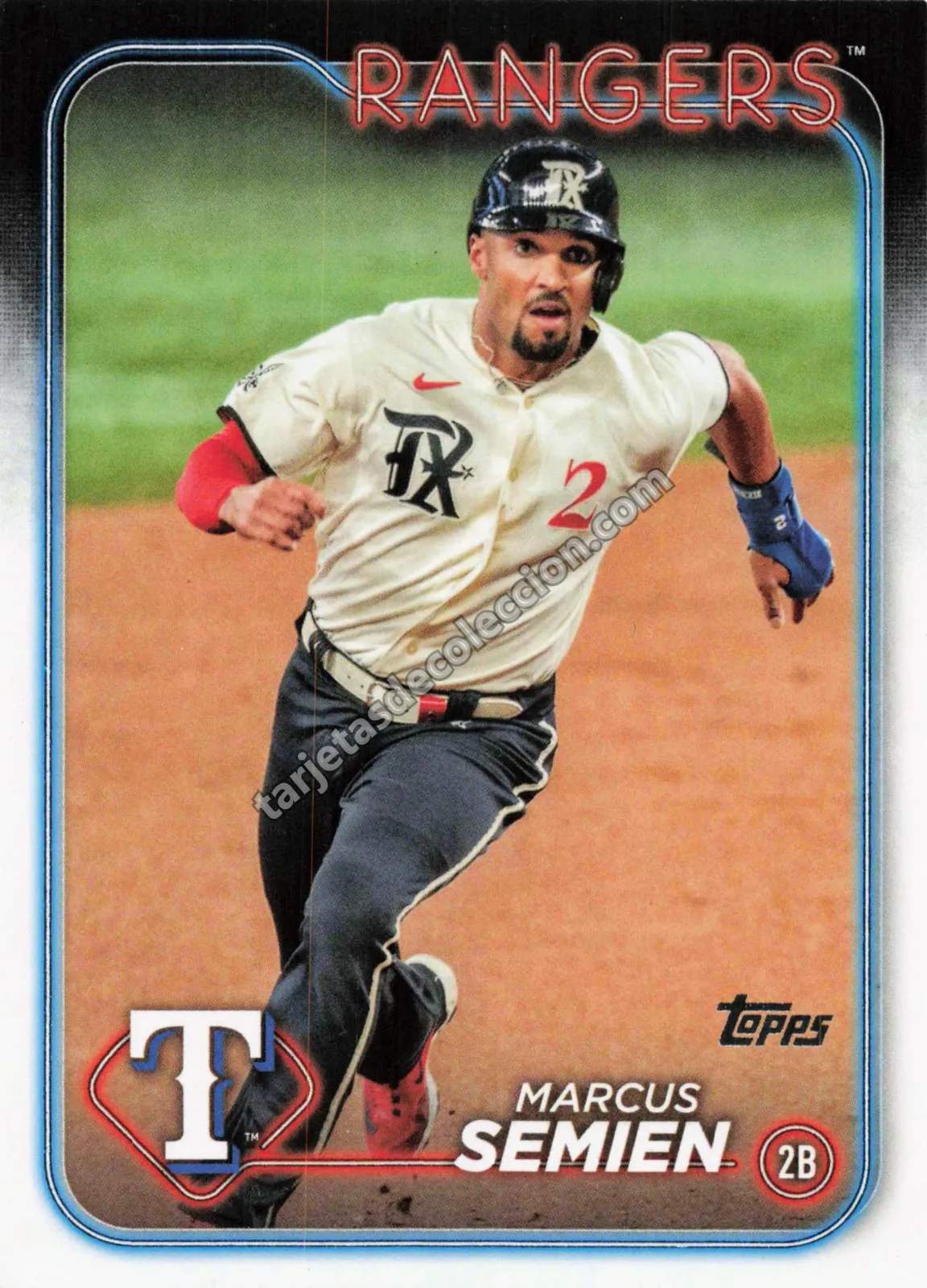 2024 Topps Series Two Marcus Semien #499 (Texas Rangers)