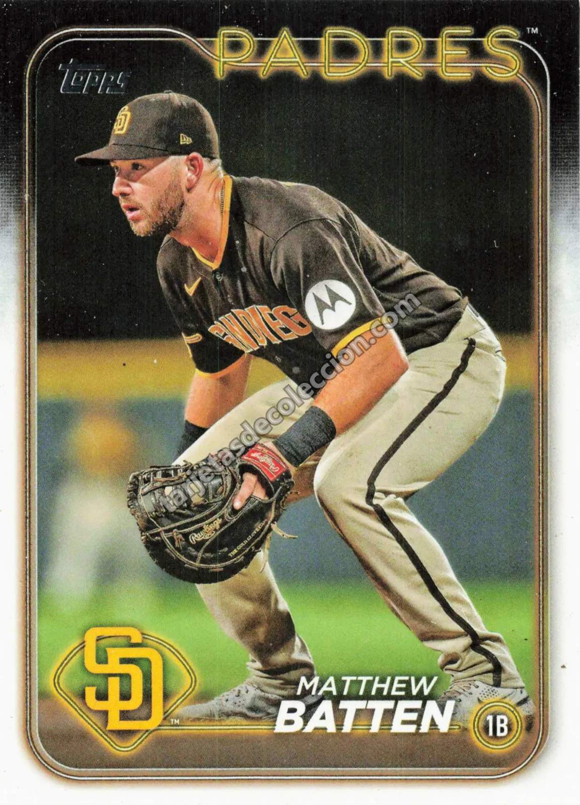 2024 Topps Series Two Matthew Batten #384 (San Diego Padres)
