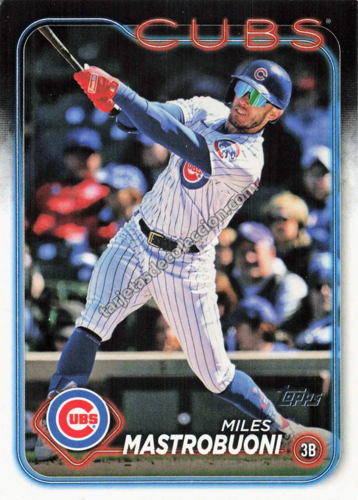 2024 Topps Series Two Miles Mastrobuoni #489 (Chicago Cubs)
