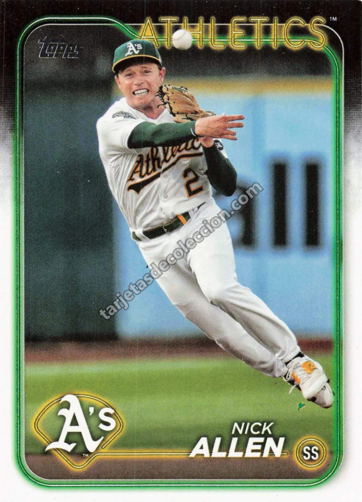 2024 Topps Series Two Nick Allen #599 (Oakland Athletics)