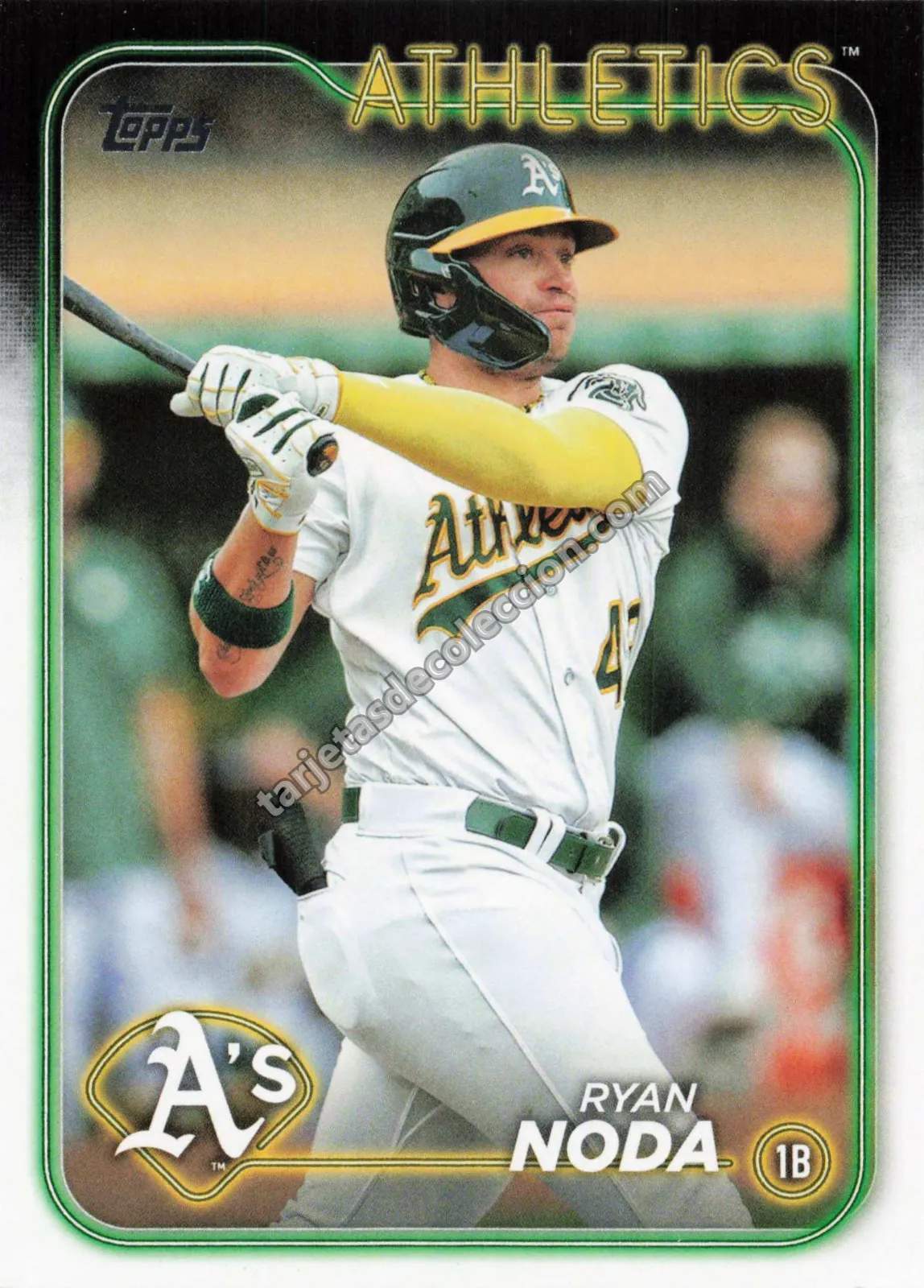 2024 Topps Series Two Ryan Noda #404 (Oakland Athletics)