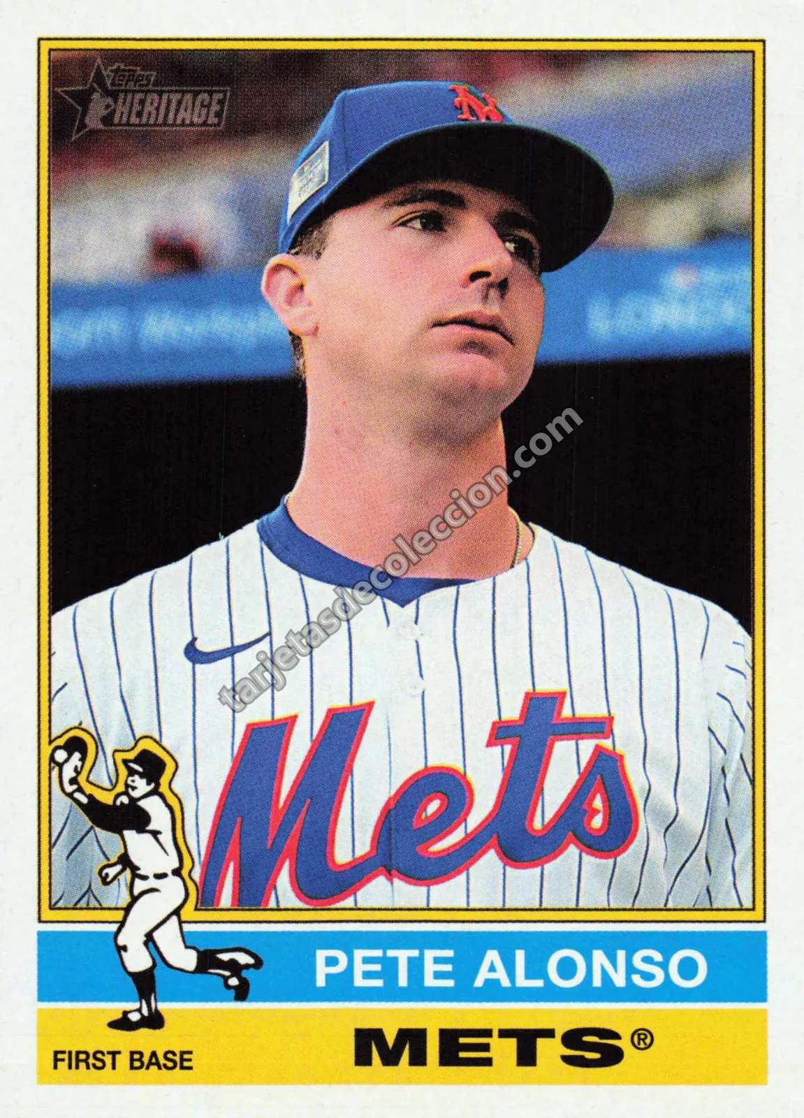 2025 Topps Heritage Pete Alonso #374 (New York Mets)