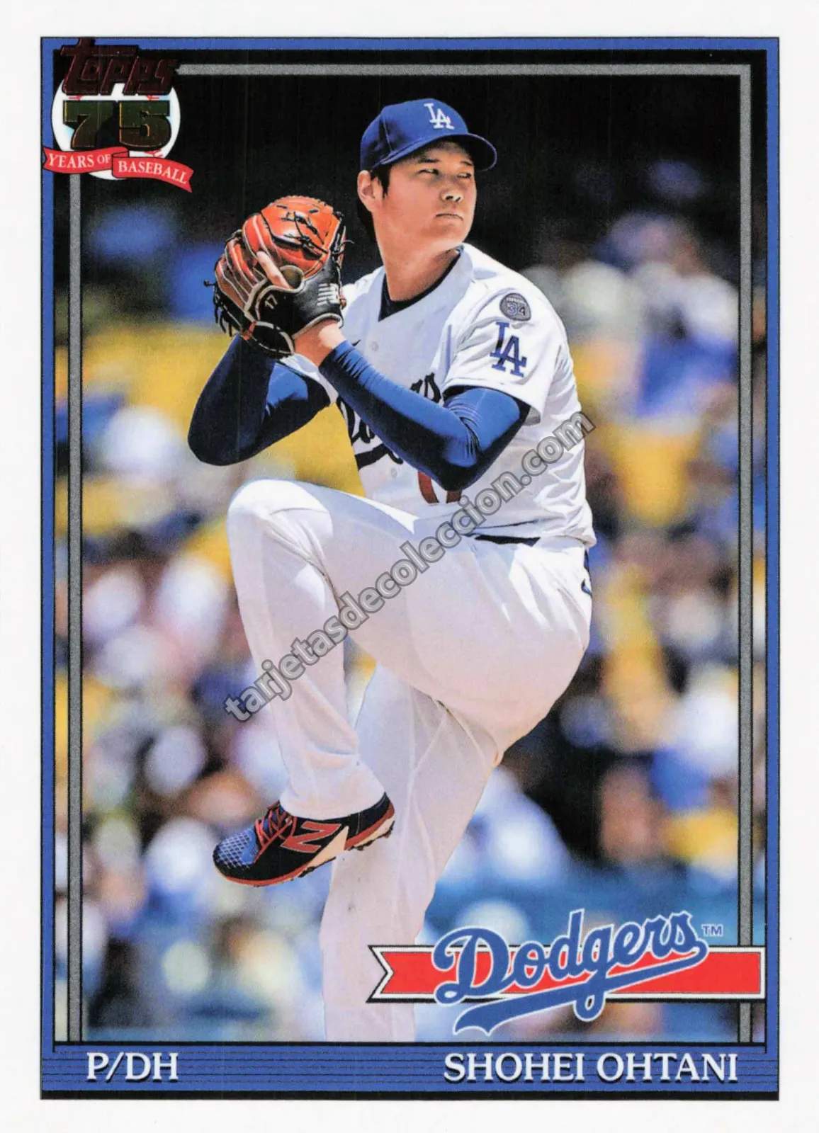 2026 Topps 75th Anniversary Shohei Ohtani #T91-100 (Los Angeles Dodgers)